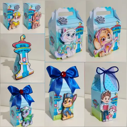 Kit 30 Lembrancinhas Patrulha Canina Skye Pat Patrow