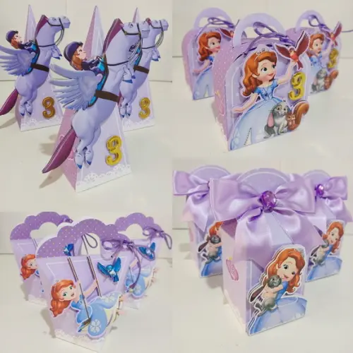 Kit 30 Lembrancinhas Princesa Sofia