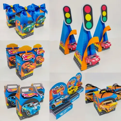 Kit 30 Lembrancinhas Hot Wheels