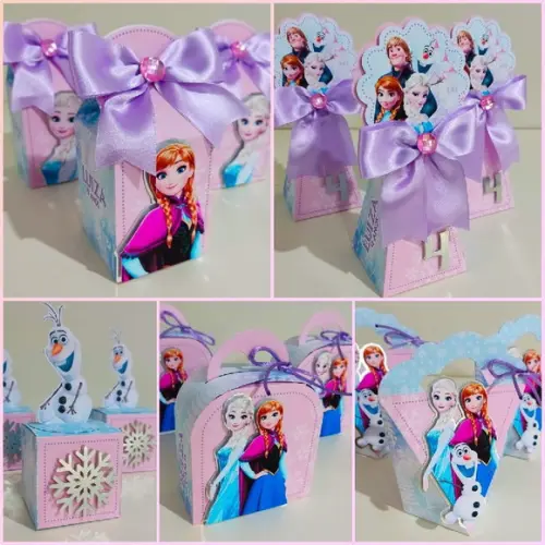 Kit 30 Lembrancinhas Festa Frozen