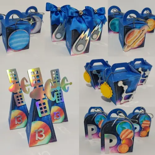 Kit 20 Lembrancinhas Galaxia Astronauta