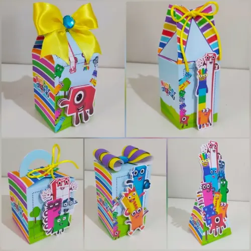 Kit 30 Lembrancinhas Numberblocks
