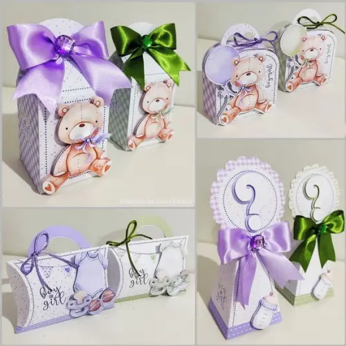 Kit 20 Lembrancinhas Chá Bebê Revelaçao