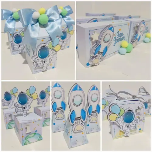 Kit 30 Lembrancinhas Astronauta Galáxia