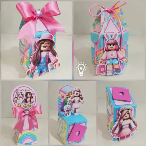 Kit 30 Lembrancinhas Roblox