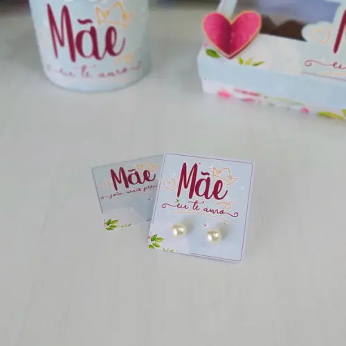 Tag com Brinco Dia das Mães