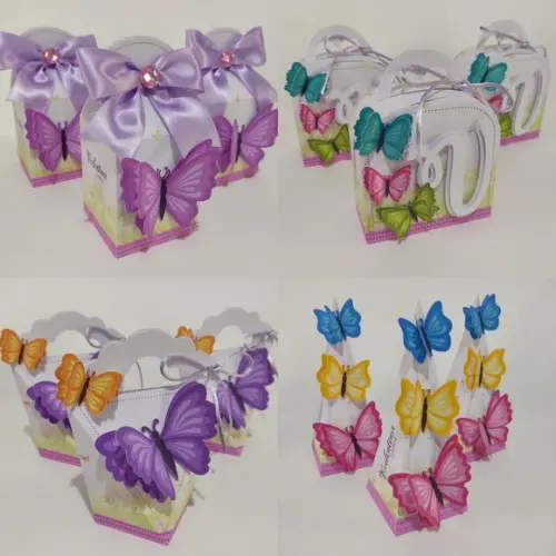 Kit 20 Lembrancinhas Borboletas