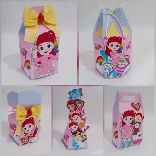 Kit 30 Lembrancinhas Rainbow Ruby
