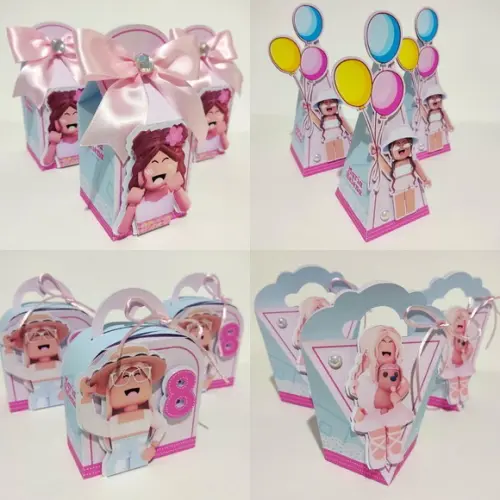 Kit 20 Lembrancinhas Roblox