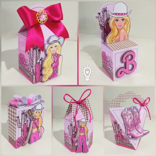 Kit 20 Lembrancinhas Barbie Cowgirl Boiadeira