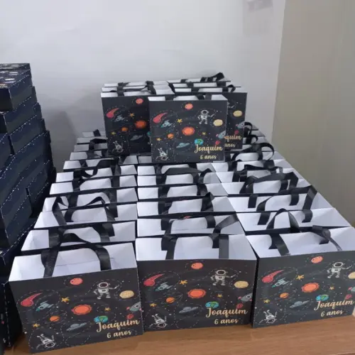 Sacola Personalizada m Boca de Palhaço