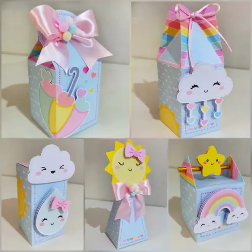Kit 30 Lembrancinhas Chuva de Amor