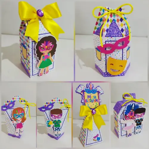 Kit 20 Lembrancinhas Carnaval