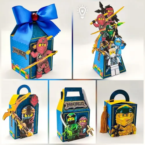 Kit 30 Lembrancinhas Ninjago
