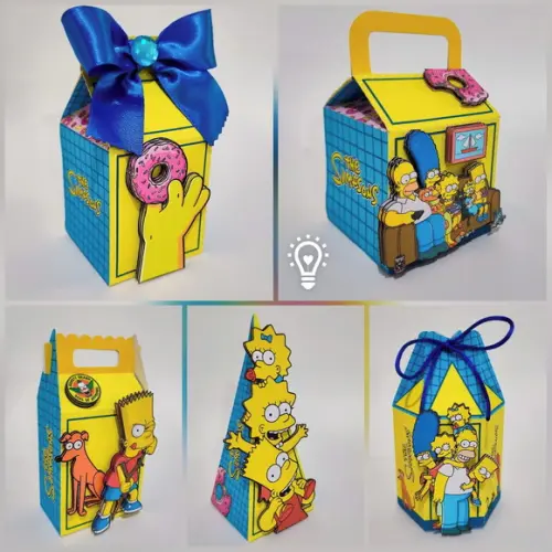 Kit 20 Lembrancinhas Simpsons