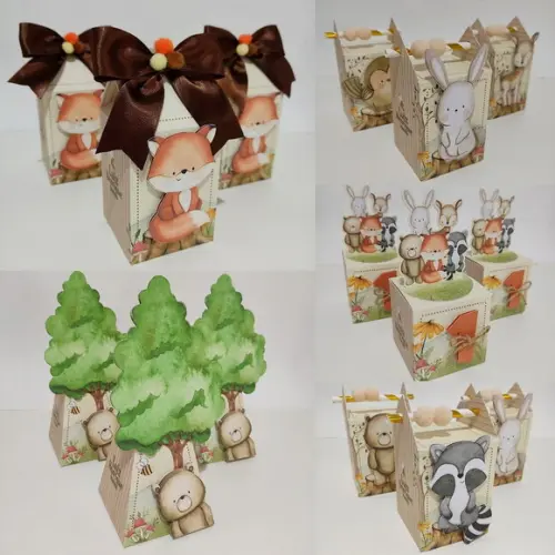 Kit 20 Lembrancinhas Bosque