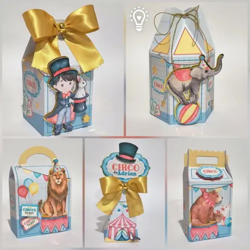 Kit 30 Lembrancinhas Circo