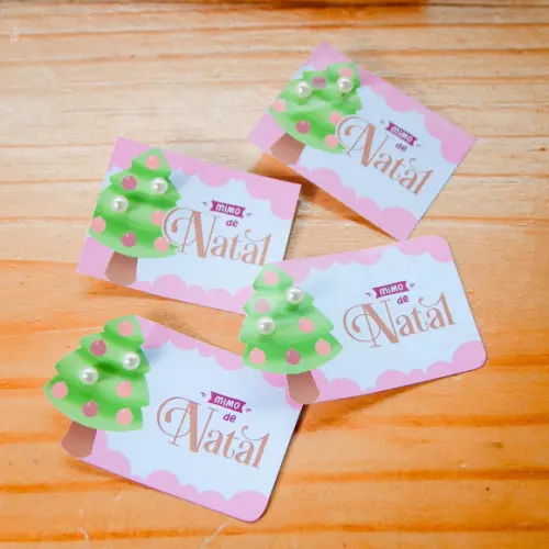Tag com Brinco Natal