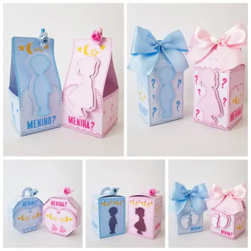 Kit 15 Lembrancinhas Festa Revelação