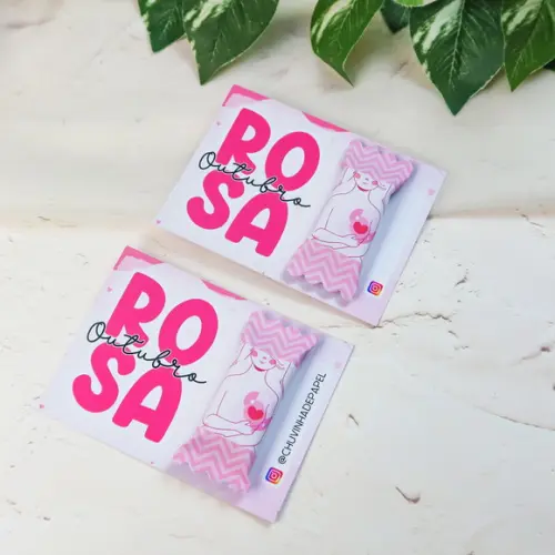 Card com Bala Outubro Rosa