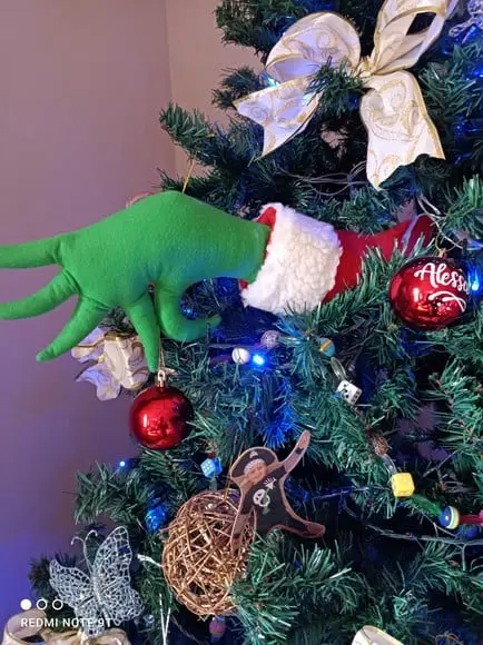 Mão do Grinch