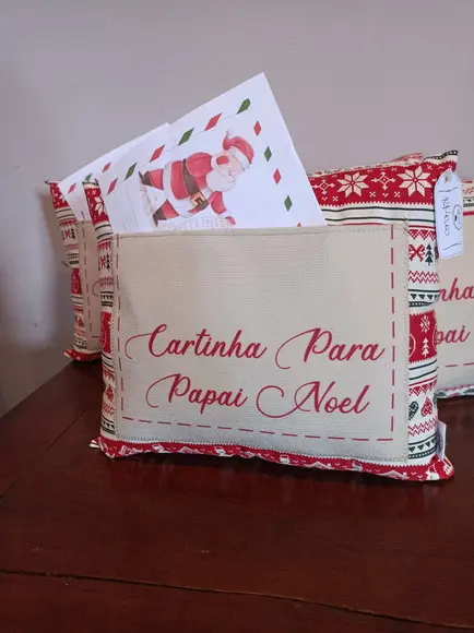 Almofada Cartinha para Papai Noel
