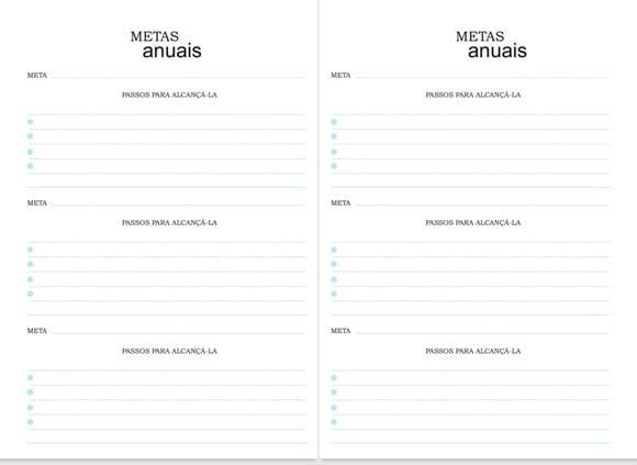AGENDA Permanente Masculina