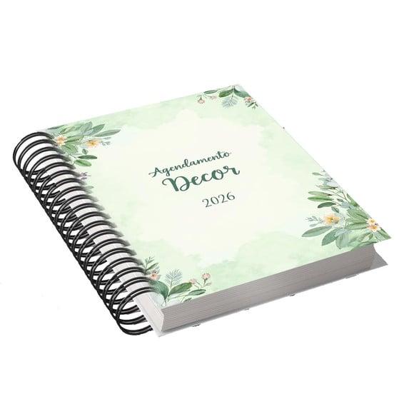 Arquivo Digital Agendamento Decoração 2026 Verde