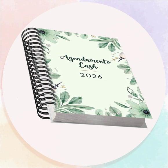 Arquivo Digital Agendamento Lash 2026 Verde