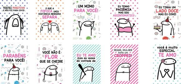 Arquivo Digital Catões Agradecimento Flork