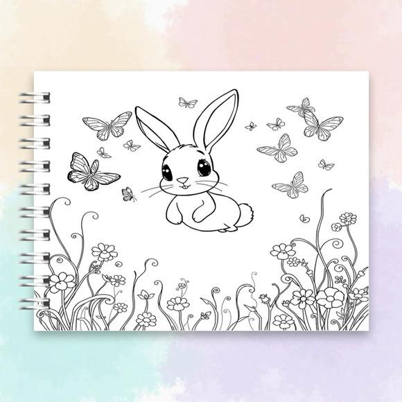 Arquivo Digital Livro de Colorir Coelhinha Mágica
