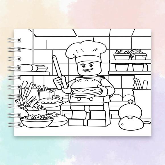 Arquivo Digital Livro de Colorir Lego