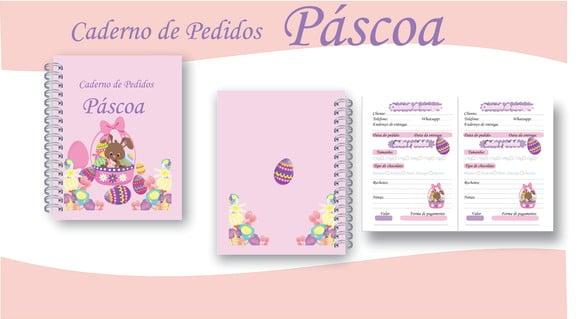 Caderno de Pedidos Páscoa Arquivo Digital