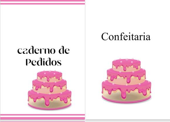 Cadernos de pedidos confeitaria Arquivo Digital