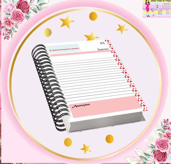 Combo 2 Agendas Namorados