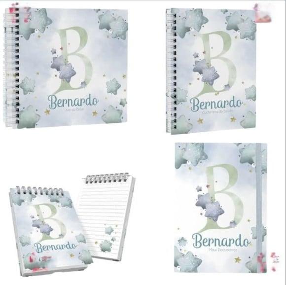 Combo Caderneta e Livro Alfabeto Menino - Arquivo Digital