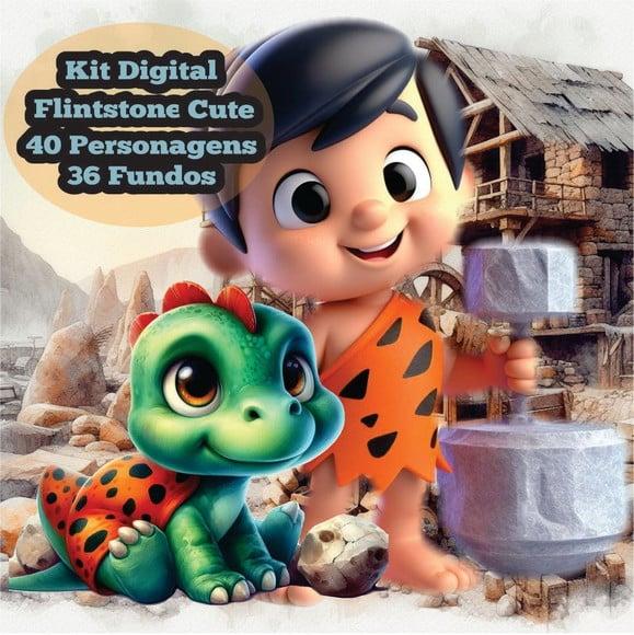 Flintstones Cute Kit Digital