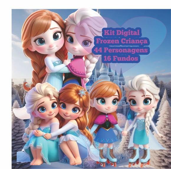 Kit Digital frozen Cute