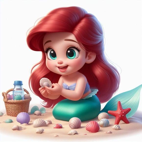 Kit Digital Ariel Cute 3d