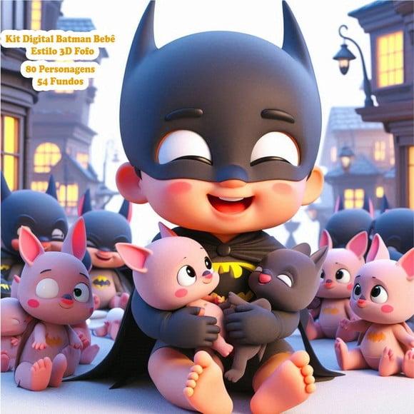 Kit Digital Batman Bebê