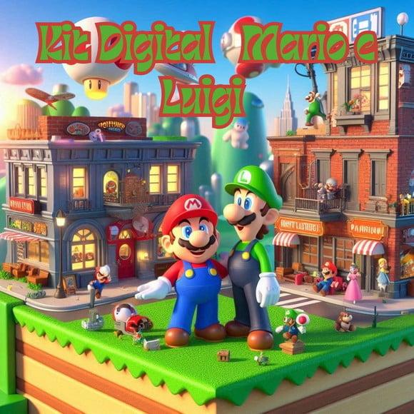 Kit Digital do Mario e Luigi