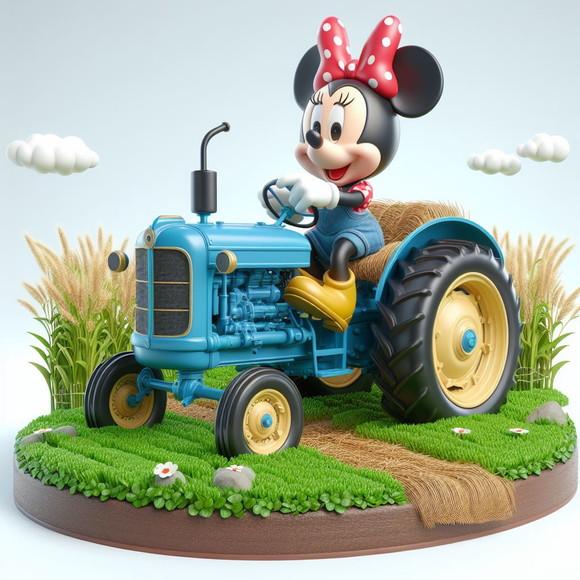 Kit Digital Minnie Fazendeira