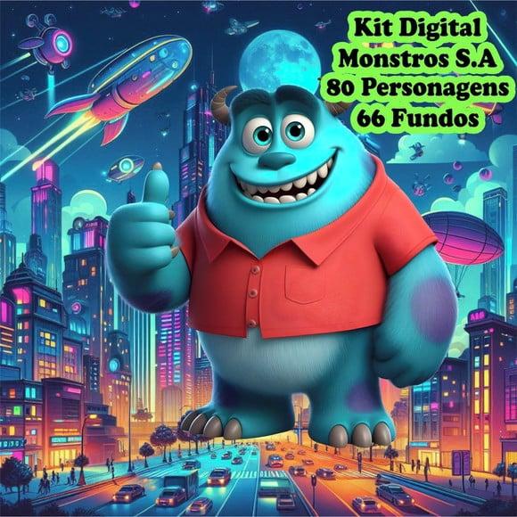 Kit Digital Monstros S.a