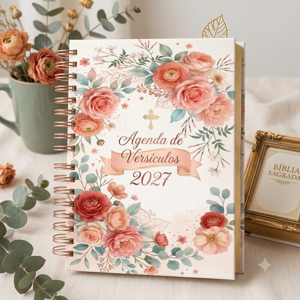 Agenda de Versículos 2027 Arquivo Digital - Devocional Diário