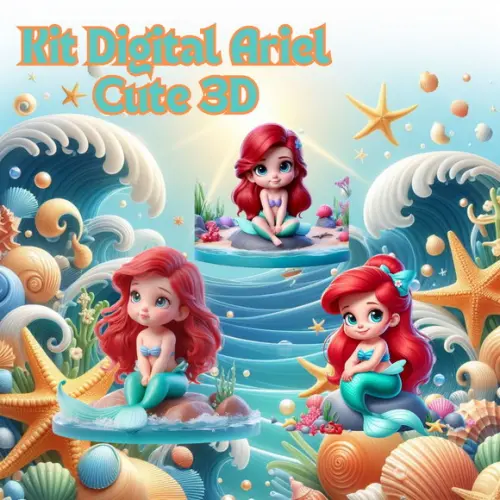 Ariel Cute 3d - Kit Digital