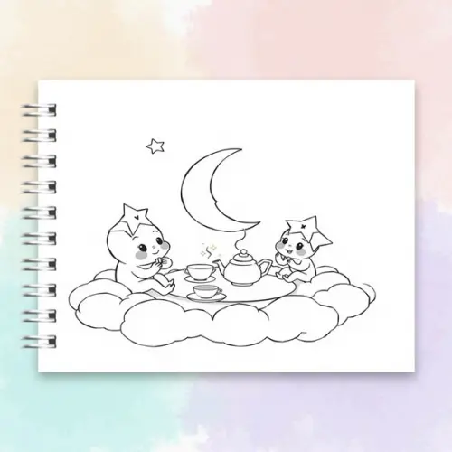 Arquivo Digital Livro de Colorir Sonhos de Estrela