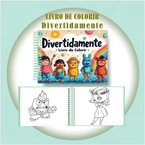 Arquivo Digital Livro de Colorir Divertidamente