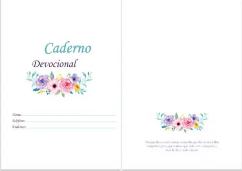 Caderno Devocional Arquivo Digital