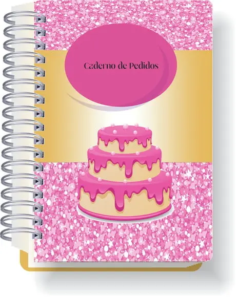Cadernos de pedidos confeitaria Arquivo Digital