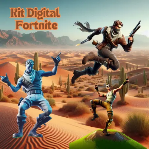 Fortnite em 8k - Kit Digital